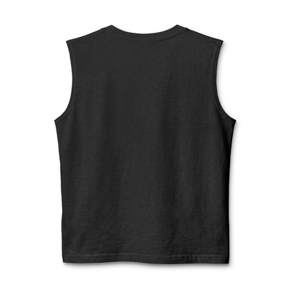 Fortis Panther Muscle Tank — Vintage Black Panther Graphic Tank Top