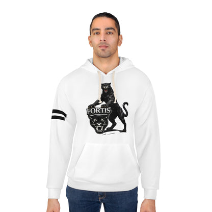Fortis Panther Hoodie - Athletic Vintage Cat Graphic Pullover