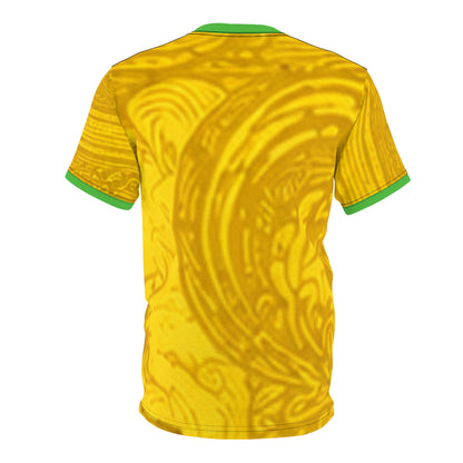 Brazil Soccer Jersey Tee – Brasil Crest & Flag All-Over Print