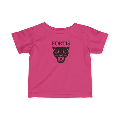 Infant Tee - 'FORTIS' Panther Logo Baby Shirt