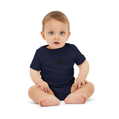 Fortis Panther Infant One-Piece Bodysuit – Cute Minimal Baby Onesie