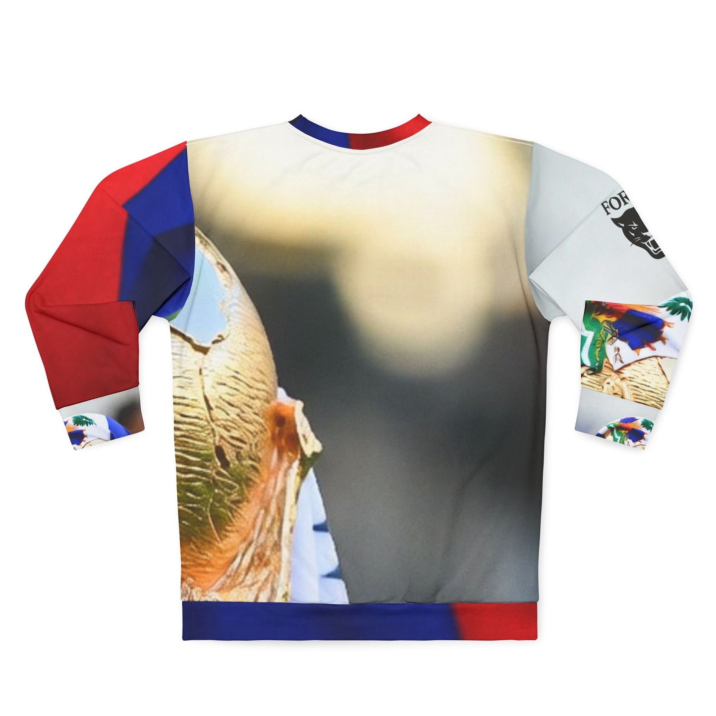 Soccer Champion Photo Sweatshirt — All-Over Print Fan Jersey Crewneck