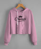 Lady'S Cropped Hoodie | Independent Trading Co. AFX64CRP