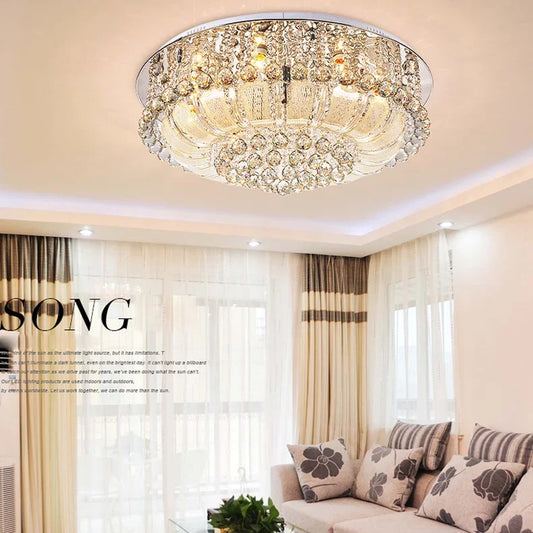 Creative LED Crystal Ceiling Light Lamp Entrance Ligts Hall Light Aisle Lamp with 3W LED LED K9 Crystal Ceiling Lights