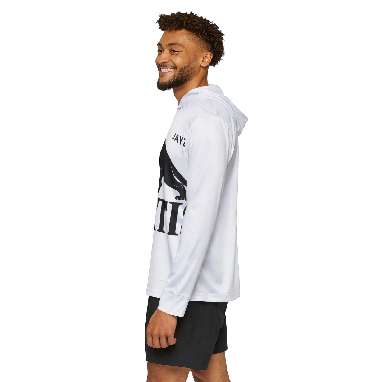 Men's Sports Warmup Hoodie - Athletic AOP Pullover, Fitness Gear, Workout Hoodie, Team Apparel, Cool Weather Sportswear