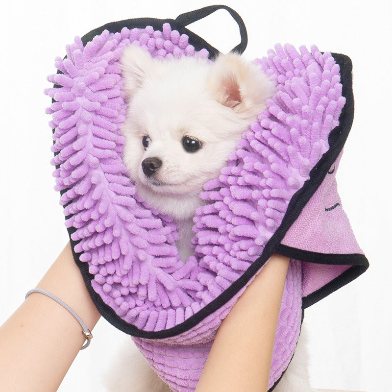 Dogs Cats Towels Super Absorbent Dog Bathrobe Microfiber Bath Towels Quick-Drying Cat Bath Towel for Pets Towel Dog Towels Pet Products