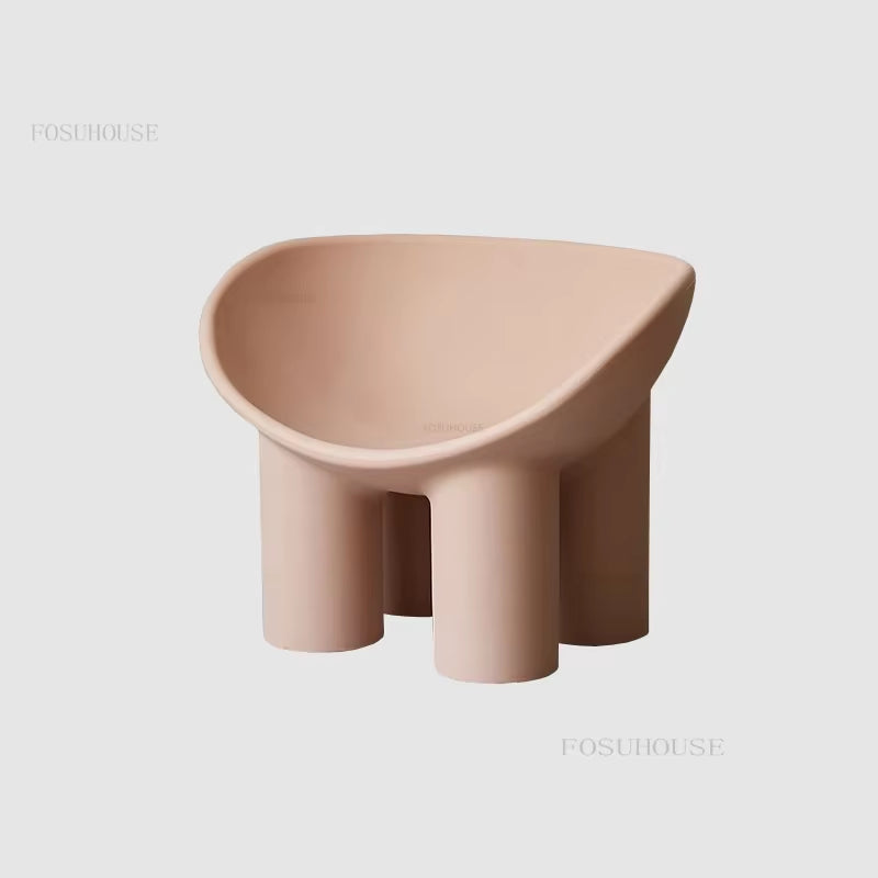 Modern Designer Cute Elephant Leg Chair Designer Creative Chair Homestay Single-Seat Sofa Chair Comfort Outdoor Recliner Stool