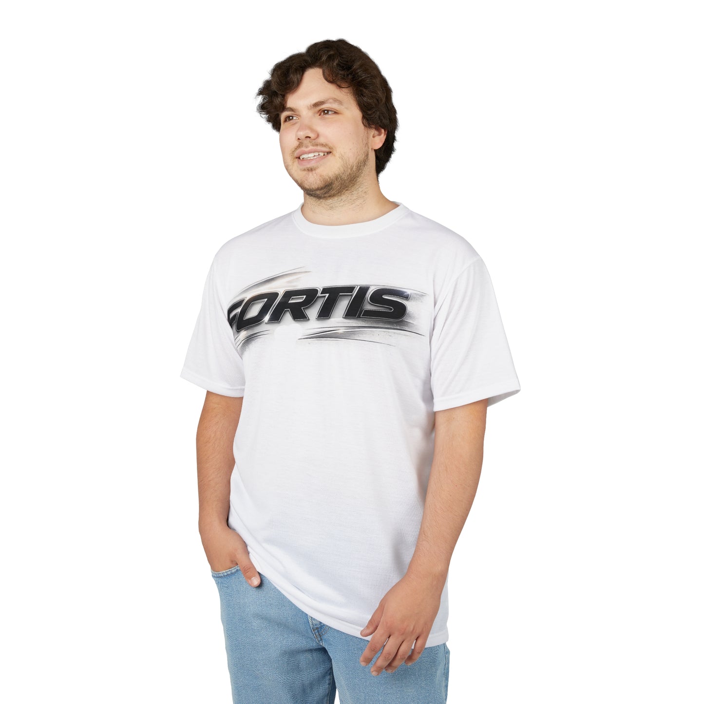 Fortis Racing Tee — Bold Speed Logo Graphic Shirt