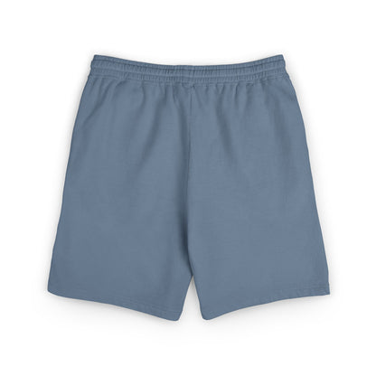 Sweat Shorts — 'Chameli' Crown Logo Lightweight Fleece Lounge Shorts