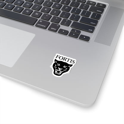Fortis Panther Kiss-Cut Stickers, Motivational Stickers, Laptop Stickers, Sports Team Stickers, Car Decals, Gifts for Students