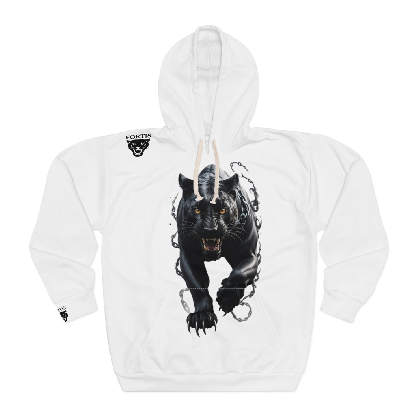 Panther Chains Hoodie — Black Panther Graphic Pullover