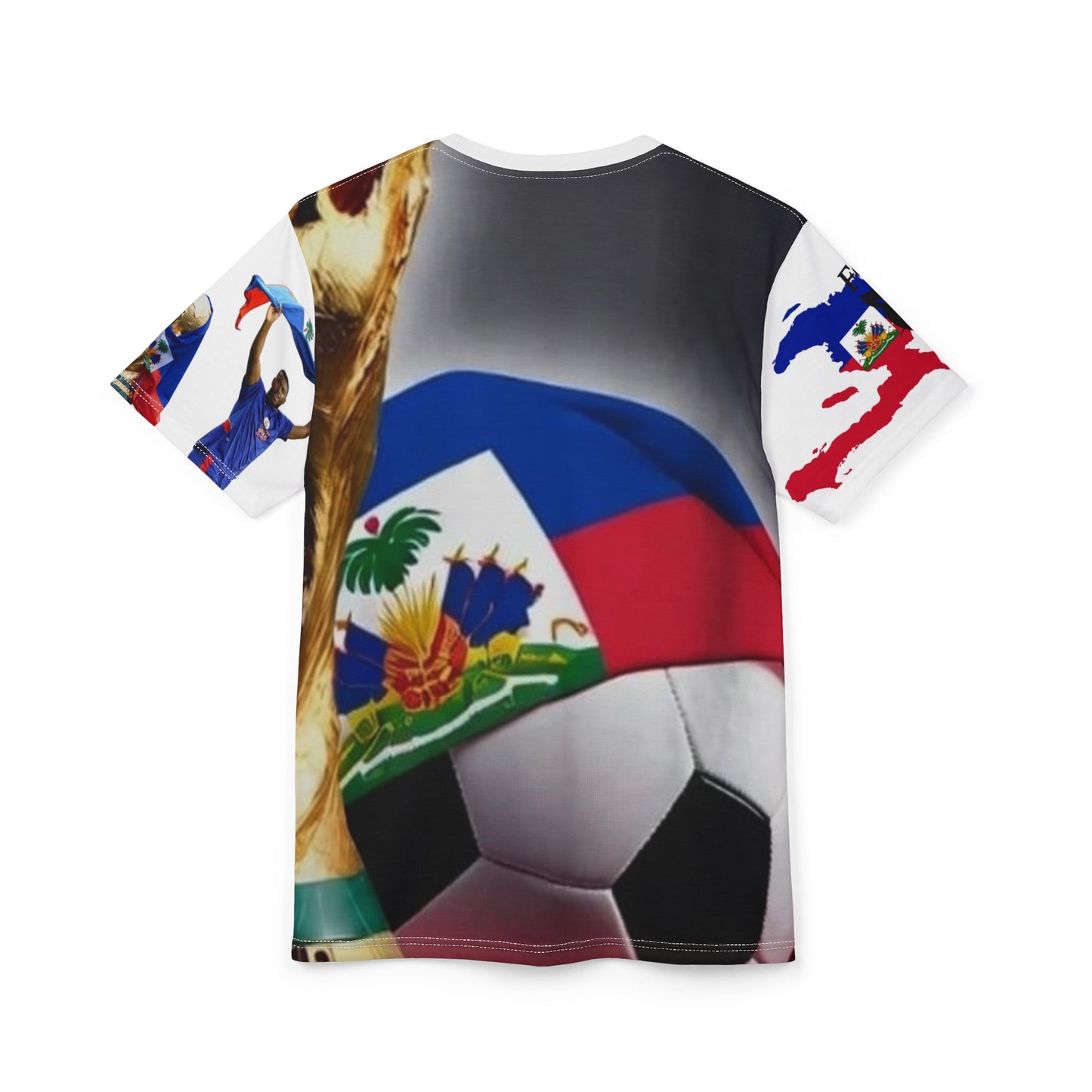 Haiti World Cup Soccer Trophy Tee
