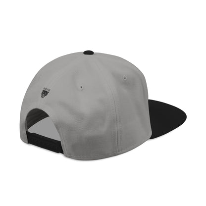 Embroidered Red & Black Snapback Hat – AH Logo Streetwear Cap