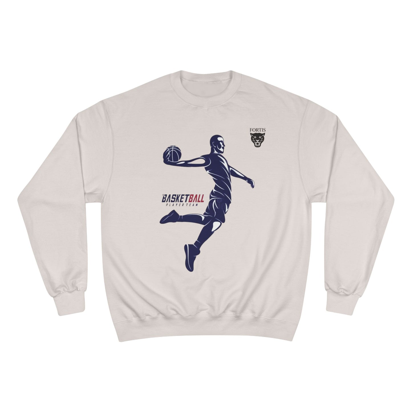 Basketball Dunk Champion Sweatshirt - Men's Athletic Crewneck
