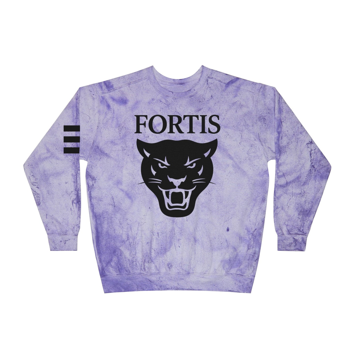 Fortis Panther Tie-Dye Crewneck Sweatshirt