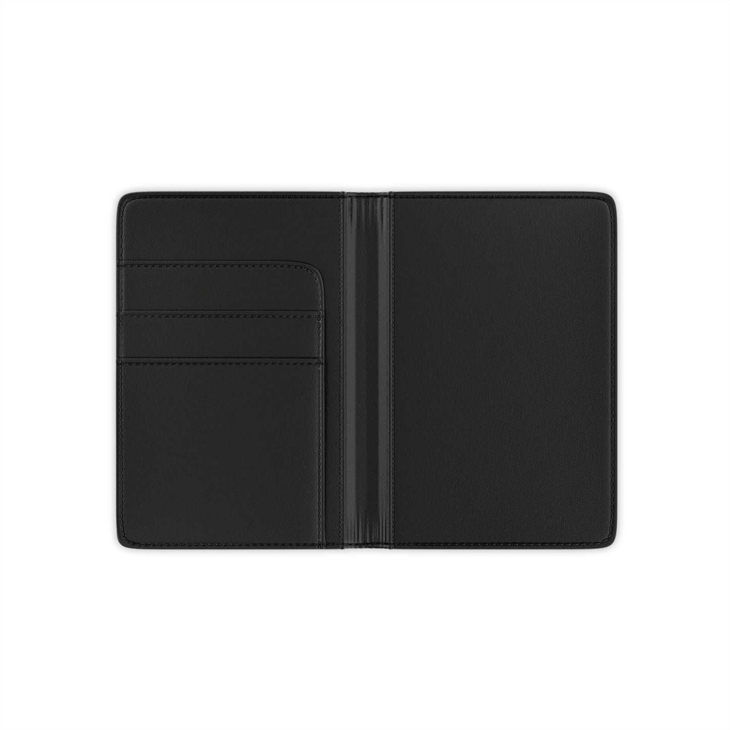 Panther Roar Passport Cover — Black Cat Travel Document Holder