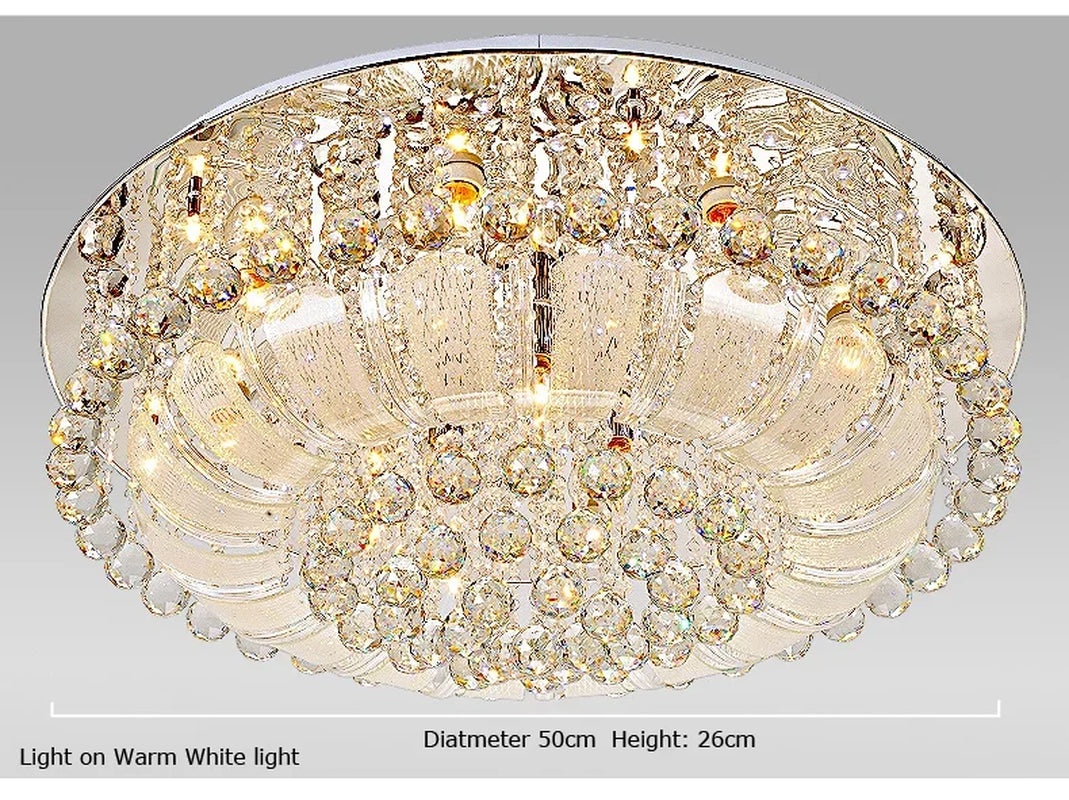 Creative LED Crystal Ceiling Light Lamp Entrance Ligts Hall Light Aisle Lamp with 3W LED LED K9 Crystal Ceiling Lights