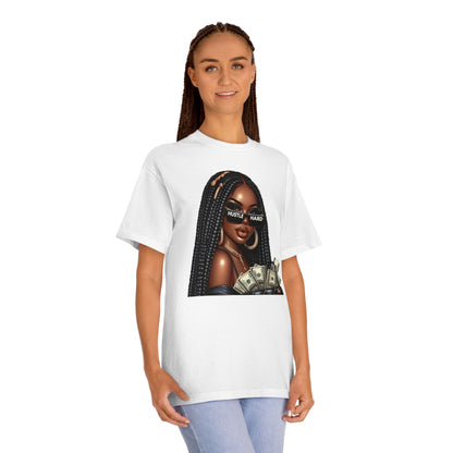 Hustle Hard Unisex Classic Tee | Motivational Apparel, Gift for Entrepreneurs, Affirmation Shirt, Casual Wear, Trendy Graphic Tee