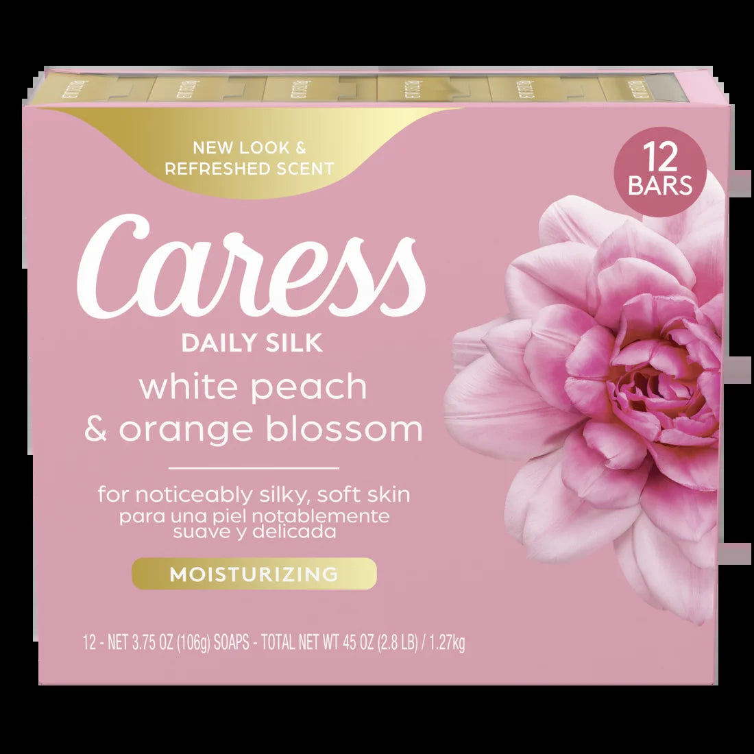 Daily Silk Beauty Bar Soap for Dry Skin 3.75 Oz 12 Bars