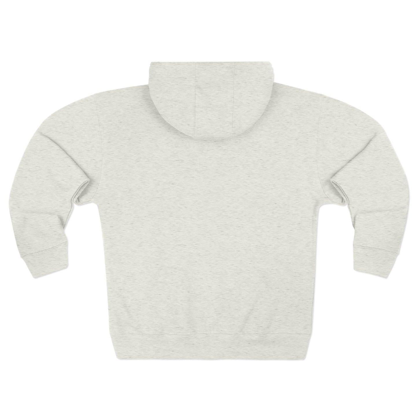 Fortis Zip Hoodie — Classic Minimalist Text Zip-Up Hoodie