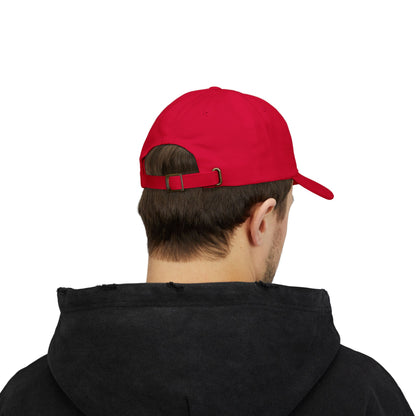 Dad Cap — Minimal 'JAH' Embroidered Logo Hat