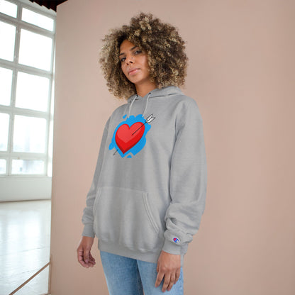 Heart Arrow Hoodie — Cute Valentine Champion Pullover