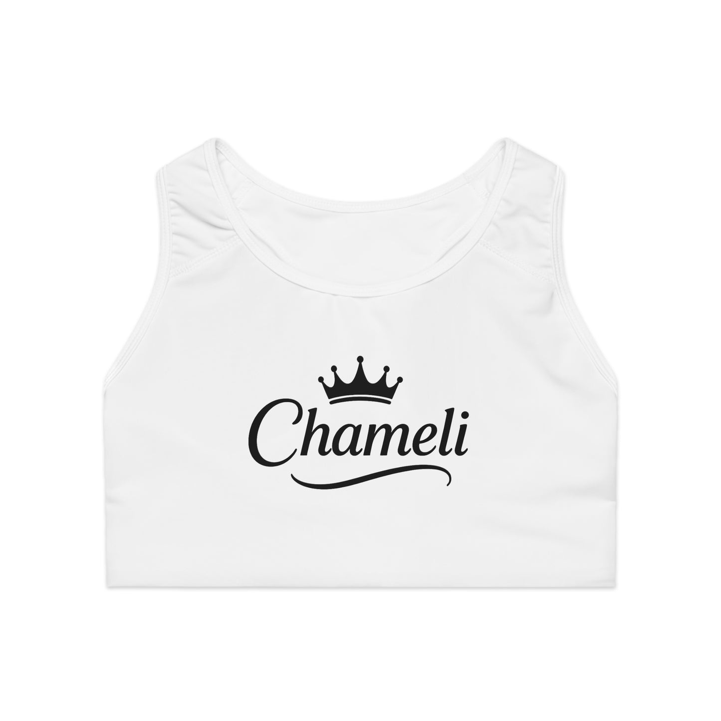 Sports Bra — Chameli Logo Crown Activewear