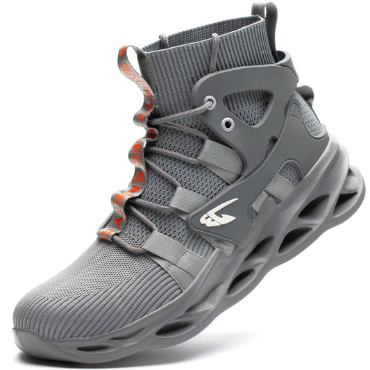 Indestructible Steel Toe Work Boots for Men Safety Shoe Size 12