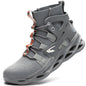 Indestructible Steel Toe Work Boots for Men Safety Shoe Size 12