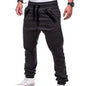 HOT SALES!!! New Arrival Men Fashion Drawstring Zip Strips Pockets Ankle Tied Long Pants Sports Trousers Wholesale Dropshipping