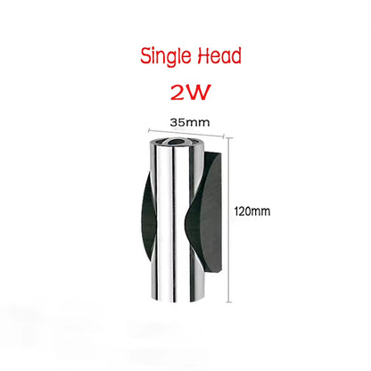 Aluminum LED Wall Light, Rail Project, Bedside Room, Bedroom Wall Lamps, Arts