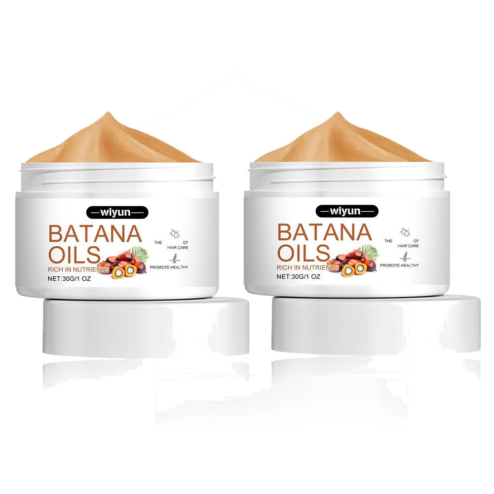 1/2Pcs Natural Batana Oil for Hair Growth Pure Batana Oil Hair Shine Strengthen for Women Prevent Hair Loss Eliminate Split Ends