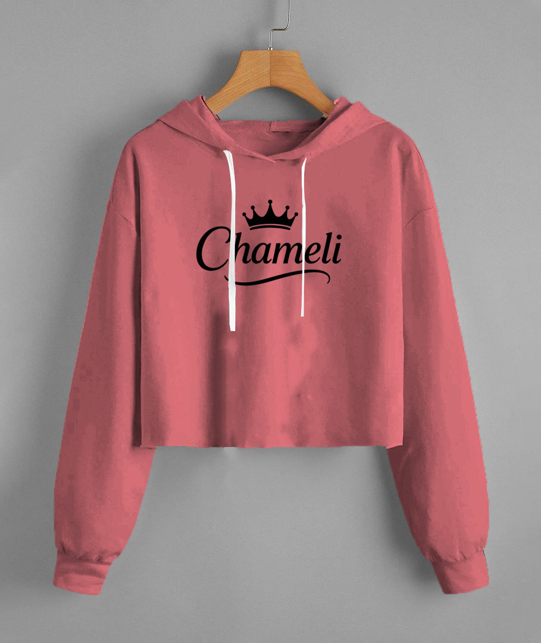 Lady'S Cropped Hoodie | Independent Trading Co. AFX64CRP
