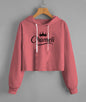 Lady'S Cropped Hoodie | Independent Trading Co. AFX64CRP