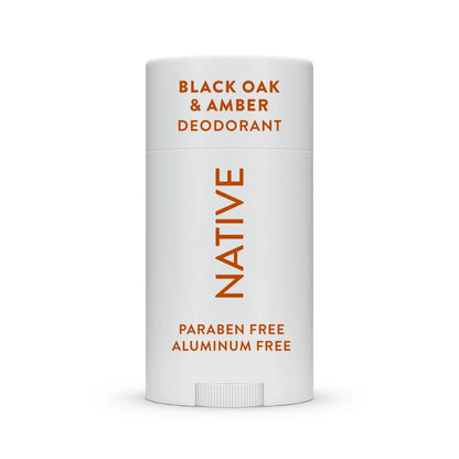 Deodorant, Aluminum Free, Black Oak & Amber, for Women and Men, 2.65 Oz
