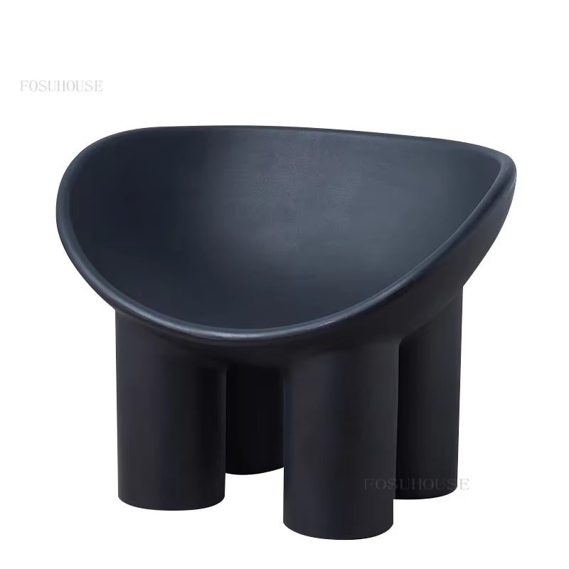 Modern Designer Cute Elephant Leg Chair Designer Creative Chair Homestay Single-Seat Sofa Chair Comfort Outdoor Recliner Stool