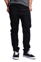 Men'S Drop Crotch Stretch Jogger Twill Pants, up to 5X
