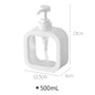 1Pc Large Capacity Empty Bottle Laundry Detergent Dispensing Bottle and Shower Gel Detergent Dispensing Bottle