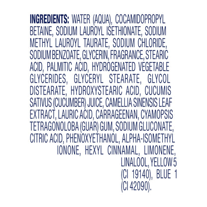 Body Wash for Women Moisturizing Refresh Cucumber & Green Tea Cleanser All Skin, 20 Oz