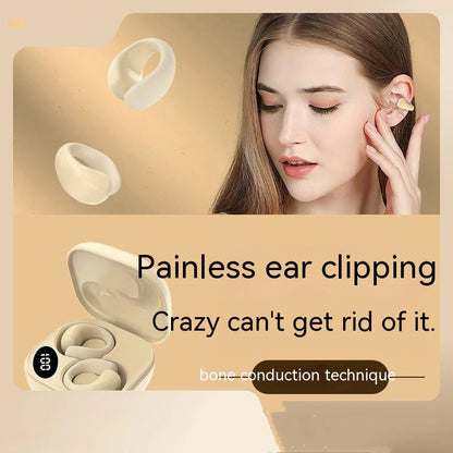 Wireless Clip-On LED Audio Earbuds