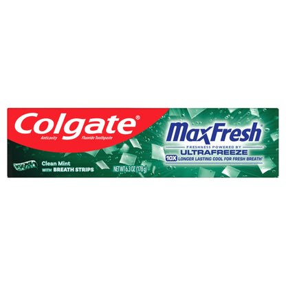 Maxfresh Clean Mint Toothpaste, 6.3 Oz