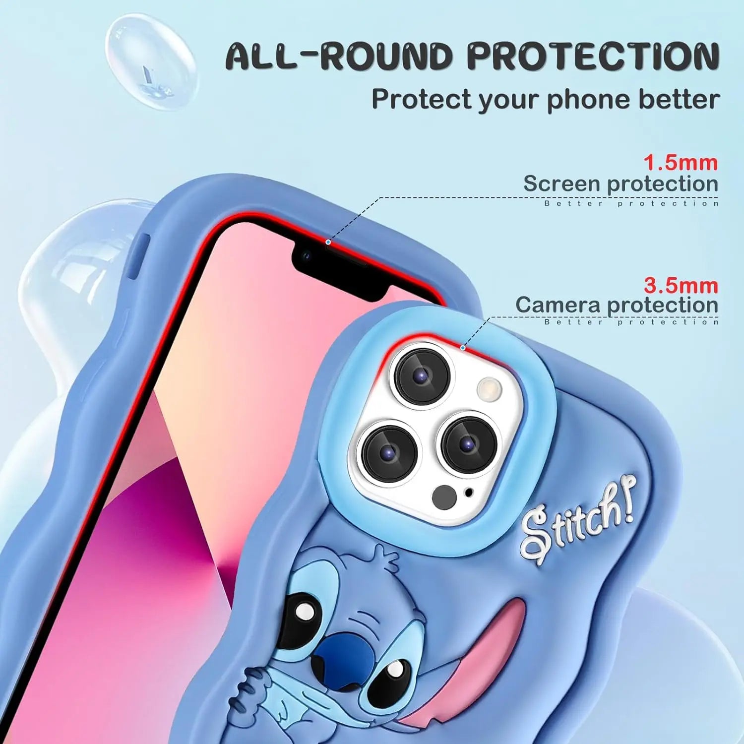 For Iphone 16 15 14 13 12 11 Pro Max Xs XR 6 7 8 plus Mini Silicone Wave Stitch Soft Cover Case