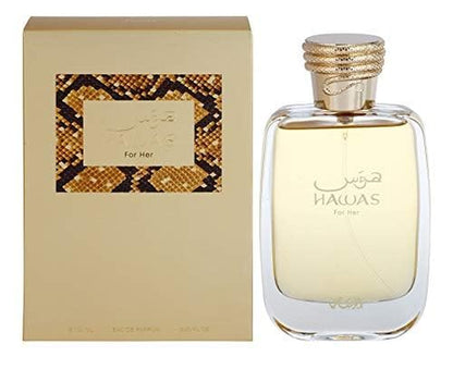 Hawas for Her - Eau De Parfum 100ML (3.4 OZ) - Premium Arabian Perfume for Women, a Signature Women Perfume Long-Lasting Fragrance for All Day Freshness, Ideal Gift for Women for Any Occasion