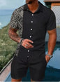 European And American Summer Menswear Shirt Casual Loose