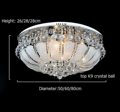 Creative LED Crystal Ceiling Light Lamp Entrance Ligts Hall Light Aisle Lamp with 3W LED LED K9 Crystal Ceiling Lights