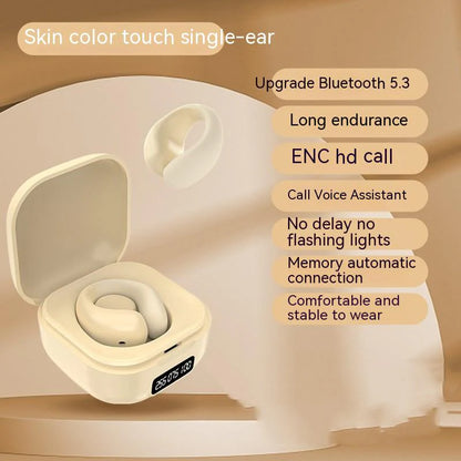 Wireless Clip-On LED Audio Earbuds