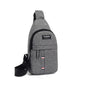 Men'S Chest Bags Casual Waist Bags Small Short Trip Travel Carry Bags Men'S Waterproof Shoulder Crossbody Bags Nylon Handbags