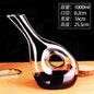 Wine Decanter Lead-Free Crystal Glass Wine Decanter Home Bars Champagne Pourer Snail Shaped Decanter Brandy Bottle Container