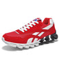 Men'S and Women'S Fashion Blade Breathable Knitted Casual Shoes Sports Running Shoes anti Slip Tennis Shoes 2024 New Edition