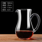 Wine Decanter Lead-Free Crystal Glass Wine Decanter Home Bars Champagne Pourer Snail Shaped Decanter Brandy Bottle Container